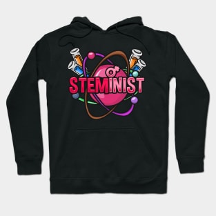 Steminist Geeks design for feminist scientists Hoodie